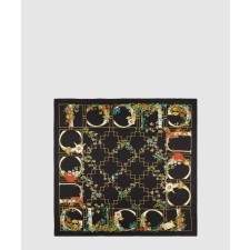 [GUCCI-구찌]애니멀 플로라 프린트 실크 까레 777353