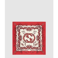 [GUCCI-구찌]상룡 프린트 실크 스카프 774314