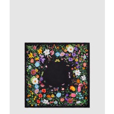 [GUCCI-구찌]플로라 프린트 실크 까레 699506