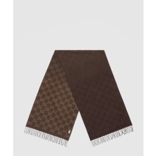 [GUCCI-구찌]태슬 디테일의 GG 자카드 니트 스카프 764634