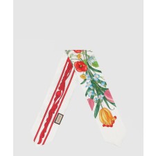 [GUCCI-구찌]플라워 프린트 실크 보타이 699497