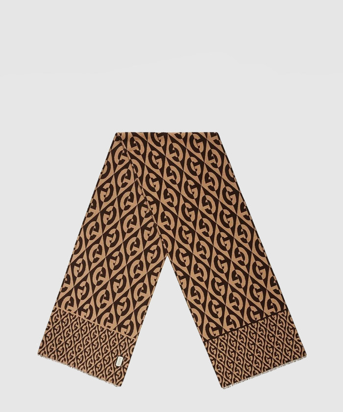 [GUCCI-구찌]마름모 자카드 스카프 595720