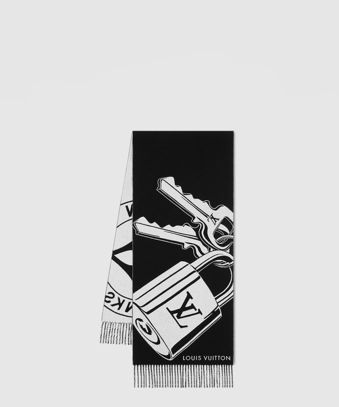 [LOUIS VUITTON-루이비통]락 앤드 키 스카프 M92855