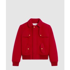 [CELINE-셀린느]블루종 자켓 인 울 펠트 2W42C8