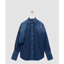 [LOEWE-로에베]드레이프 셔츠 데님