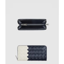 [BOTTEGA-보테가베네타]인트레치아토 지퍼-어라운드 지갑 749427