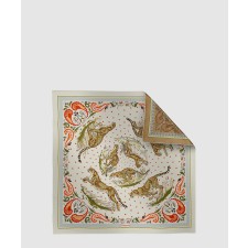 [HERMES-에르메스]Guepards Bandana 더블 페이스 스카프 90