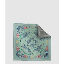 [HERMES-에르메스]Guepards Bandana 더블 페이스 스카프 90