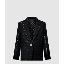 [LOUIS VUITTON-루이비통]시퀸 트위드 프레피 블레이저 1AGAVF