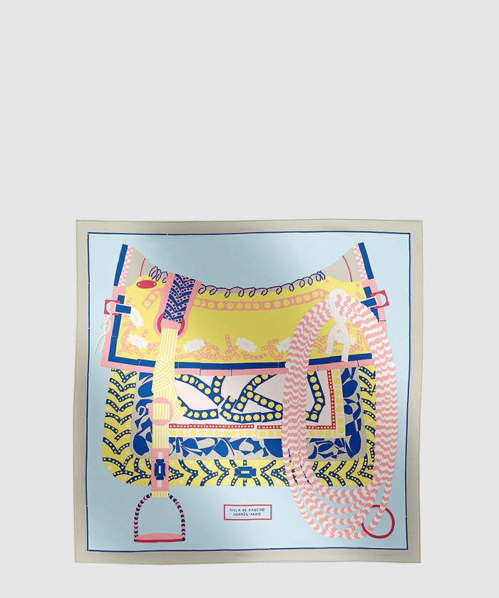 [HERMES-에르메스]Silla de Gaucho 스카프 90