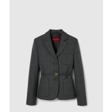 [GUCCI-구찌]싱글 브레스트 울 그리자유 재킷 796295