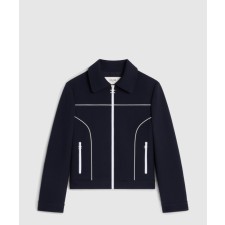 [CELINE-셀린느]CHELSEA 크레이프 더블 레이어 울 튜닉 재킷 2V27V6