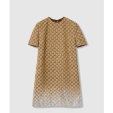 [GUCCI-구찌]GG 캔버스 자수 미니 드레스 ‎813029