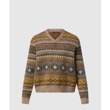 [LOUIS VUITTON-루이비통]모헤어 블렌드 페어 아일 풀오버 1AGJTO