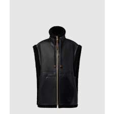 [LOUIS VUITTON-루이비통]양털 가죽 조끼 1AGBW4