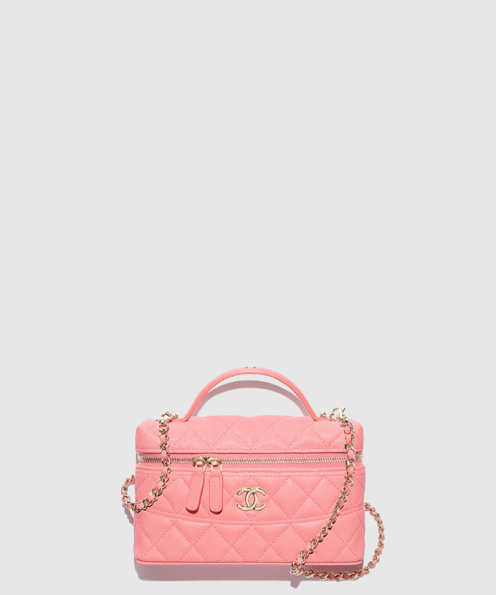 [CHANEL-샤넬]체인이 달린 긴 베니티 AP4407