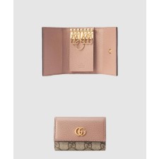 [GUCCI-구찌]GG 마몬트 가죽 키 케이스 456118