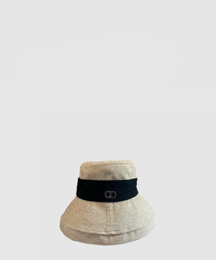 [DIOR-디올]면 린넨 버킷햇 65CPL