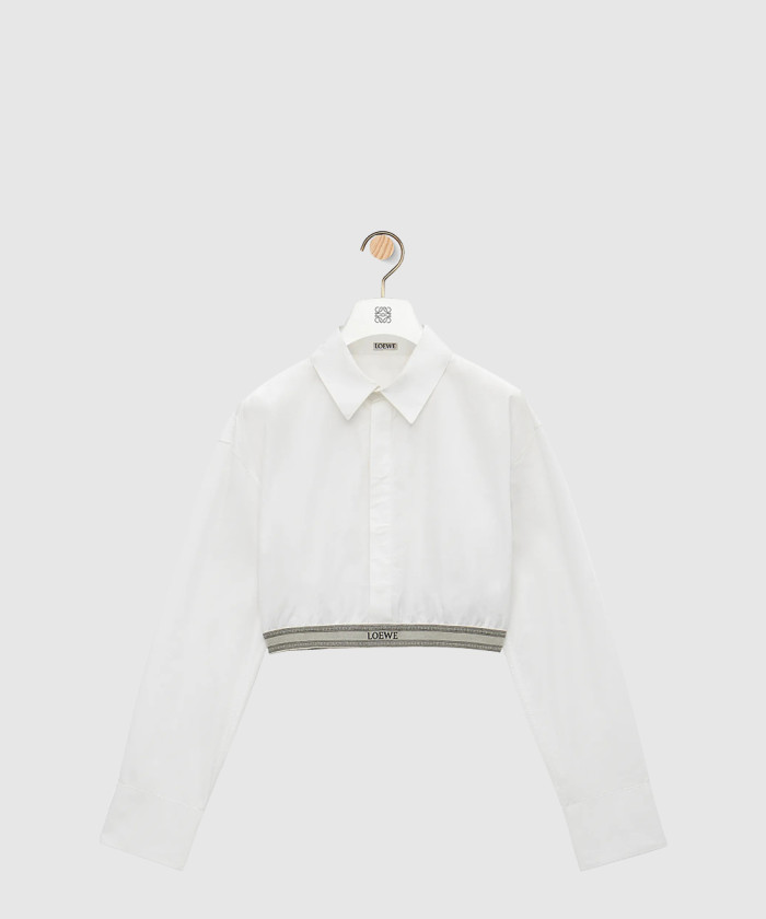 [LOEWE-로에베]크롭 셔츠
