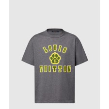 [LOUIS VUITTON-루이비통]엠벨리시드 쇼트 슬리브드 코튼 크루넥 1AGJSB