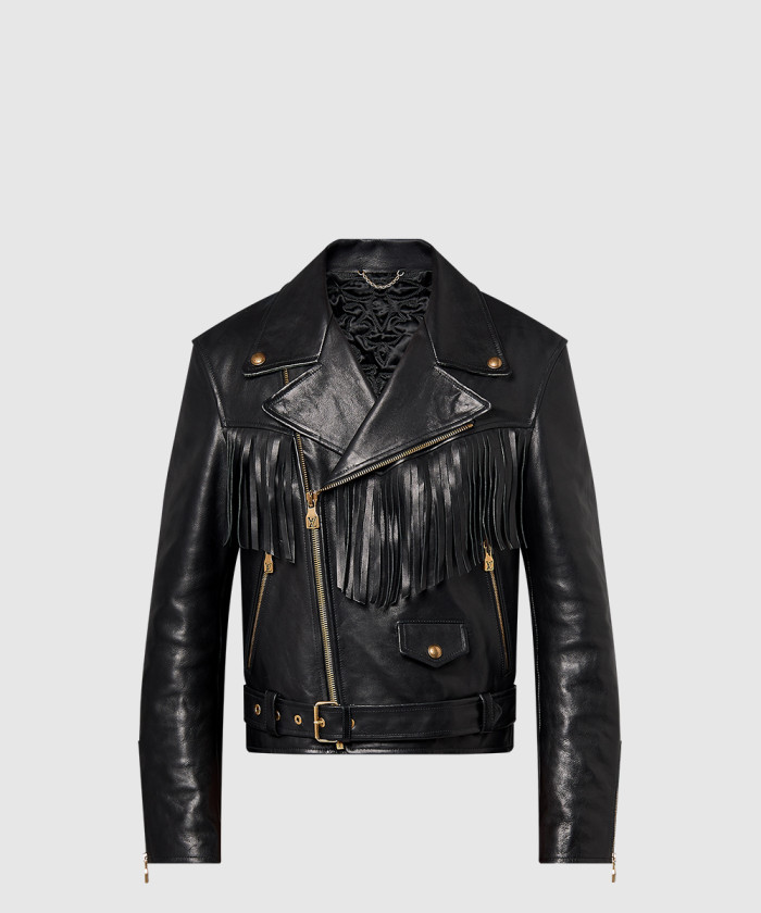 [LOUIS VUITTON-루이비통]PERFECTO 프린지 레더 재킷 1AFXFN