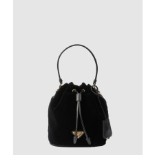 [PRADA-프라다]나파 가죽 디테일 벨벳 미니백 1BE067