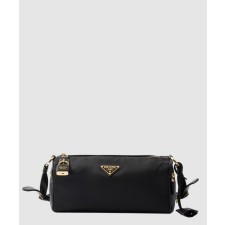 [PRADA-프라다]자물쇠가 있는 미디엄 리나일론 및 가죽 숄더백 1BC233