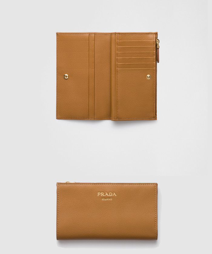 [PRADA-프라다]가죽 장지갑 1ML009