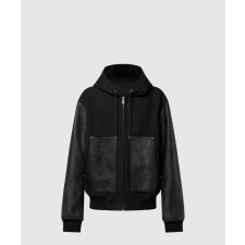 [LOUIS VUITTON-루이비통]믹스 레더 후드 블루종 1AFIR9