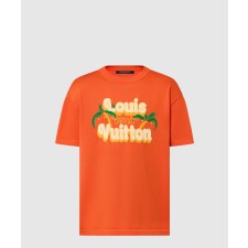 [LOUIS VUITTON-루이비통]쇼트 슬리브드 코튼 크루넥 1AFQR4