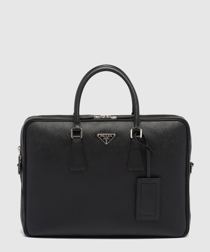 [PRADA-프라다]사피아노 가죽 브리프케이스 2VE022