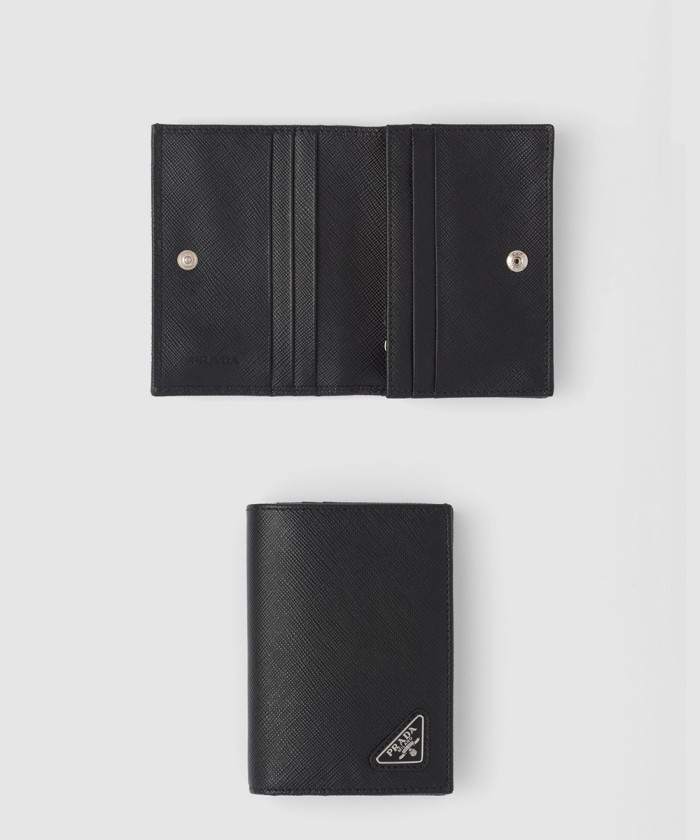 [PRADA-프라다]가죽 반지갑 1MV021