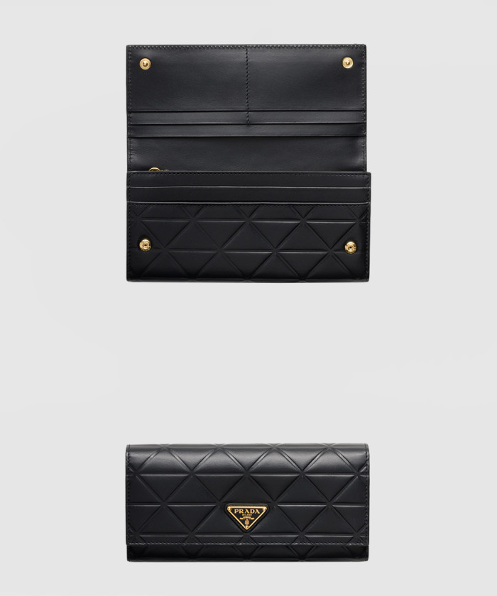 [PRADA-프라다]모노크롬 장지갑 1MH132