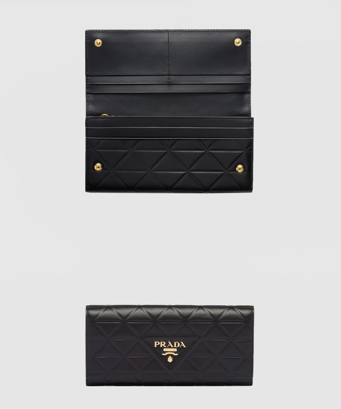 [PRADA-프라다]모노크롬 장지갑 1MH132