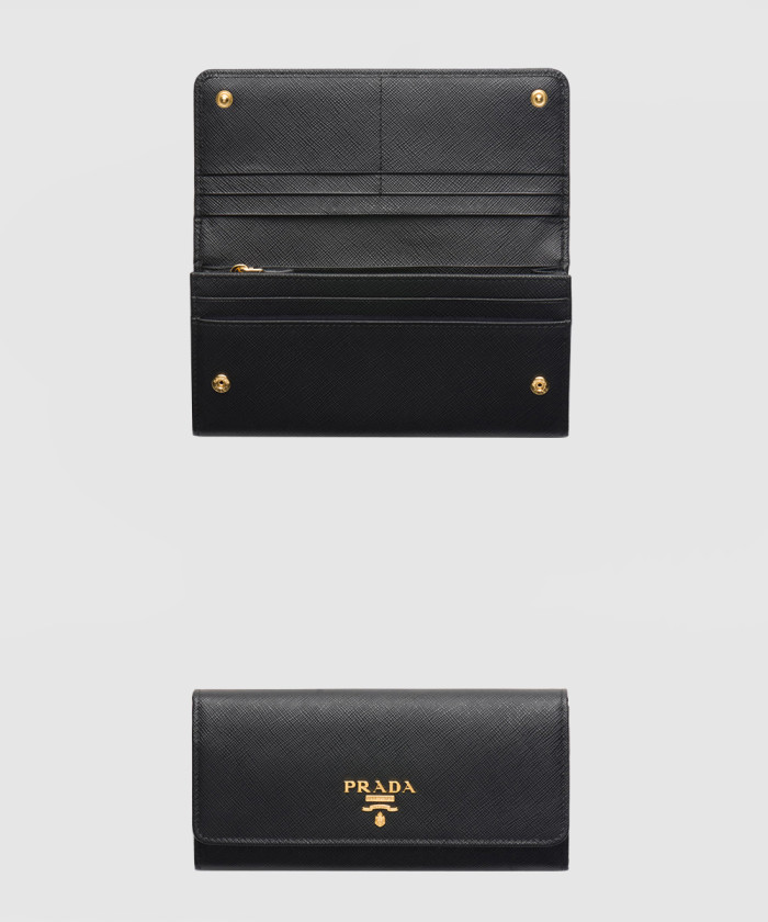 [PRADA-프라다]모노크롬 장지갑 1MH132