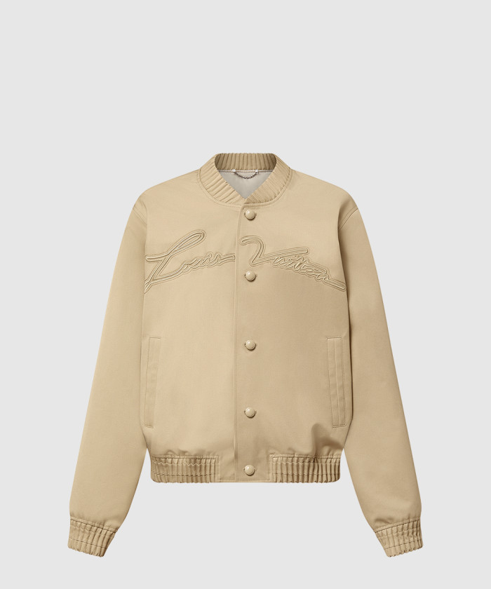 [LOUIS VUITTON-루이비통]엠브로이더드 코튼 블렌드 보머 1AFQDW
