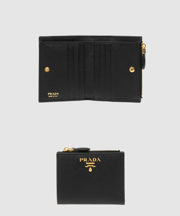 [PRADA-프라다]사피아노 가죽 반지갑 1ML050