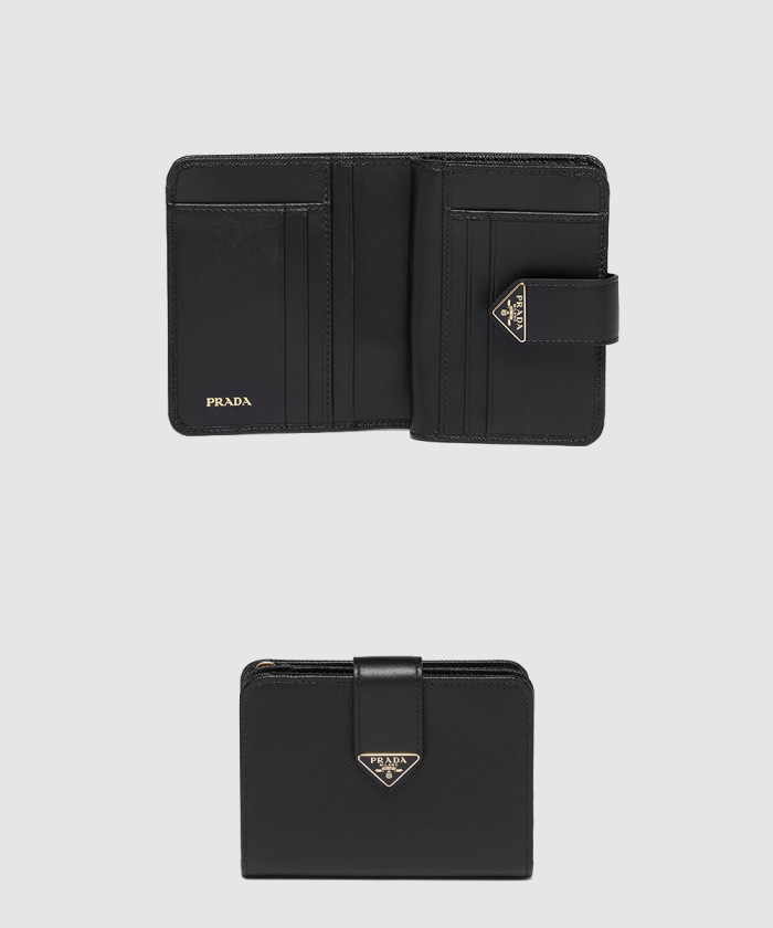 [PRADA-프라다]지퍼 반지갑 1ML018