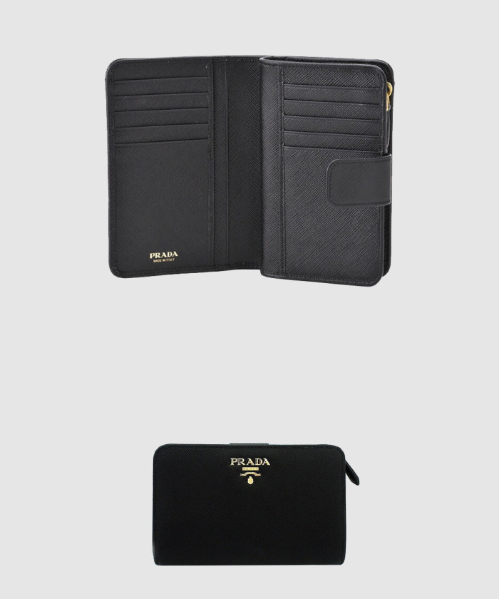 [PRADA-프라다]사피아노 중지갑 1M1225