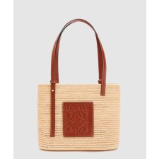 [LOEWE-로에베]스몰 스퀘어 라피아 바스켓백 숄더백