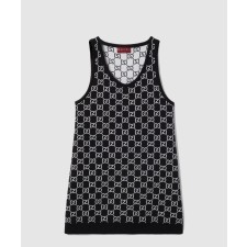 [GUCCI-구찌]GG 울 자카드 미니 드레스 786403