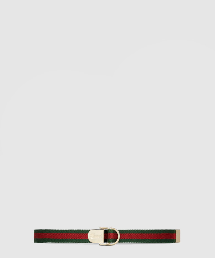 [GUCCI-구찌]스트라이프 직조 벨트 790170