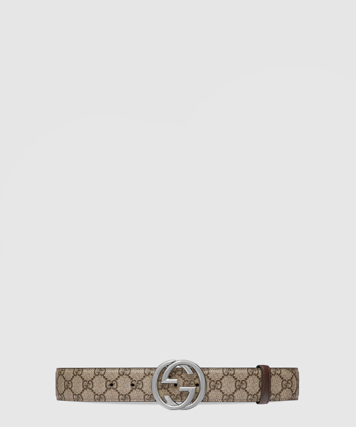 [GUCCI-구찌]인터로킹 G 버클 벨트 774153