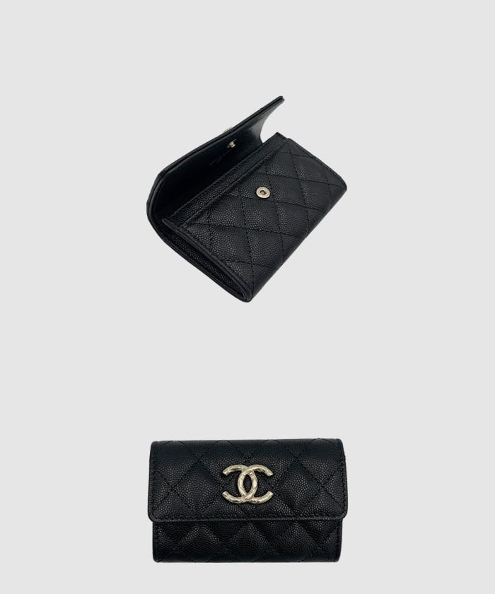 [CHANEL-샤넬] 24SS 캐비어 카드홀더 AP3978