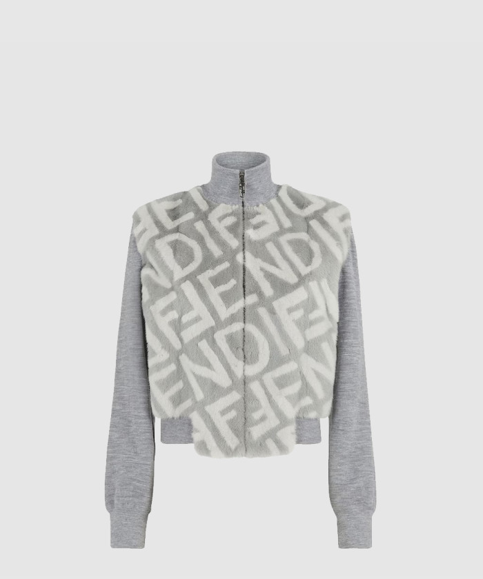 [FENDI-펜디]밍크 보머 재킷 FNE16F