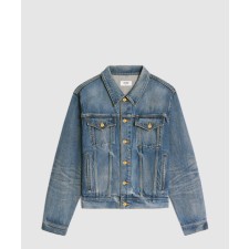 [CELINE-셀린느]Trucker Union 오버사이즈 데님 재킷 워싱 2Q5629