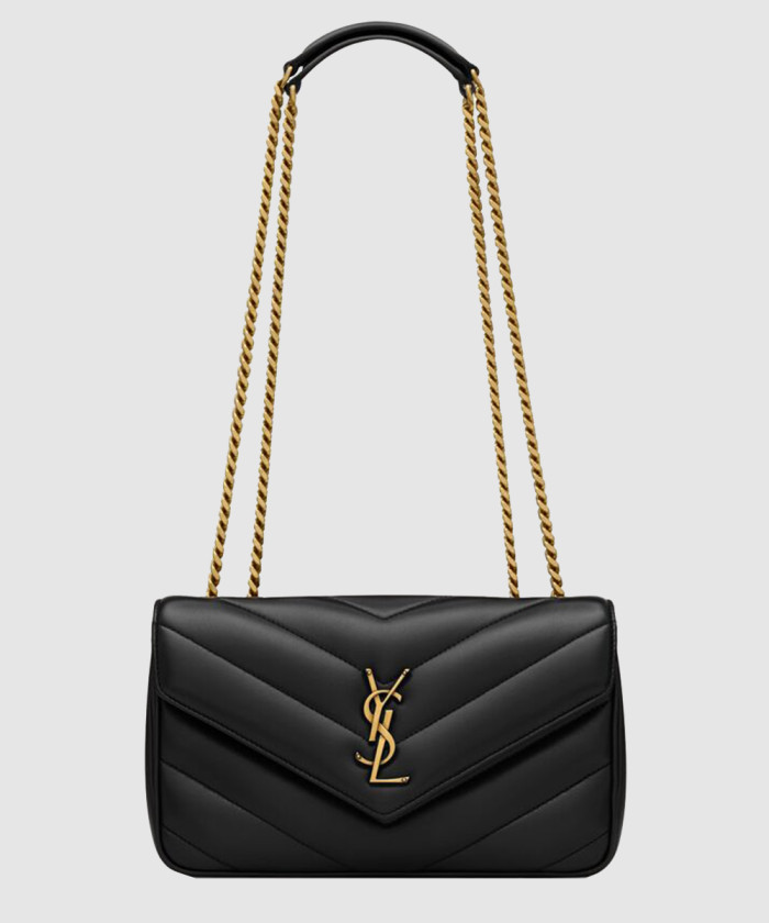 [SAINT LAURENT-생로랑]MATELASSÉ 램스킨 소재의 LOULOU 스몰백 801437