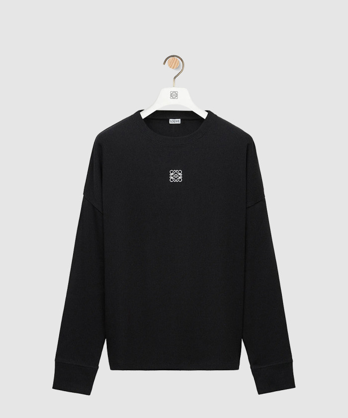 [LOEWE-로에베]오버사이즈 핏 롱 슬리브 티셔츠 코튼
