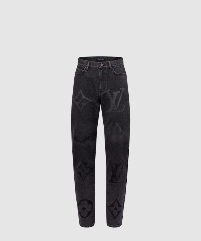 [LOUIS VUITTON-루이비통]모노그램 데님 팬츠 1AFY49