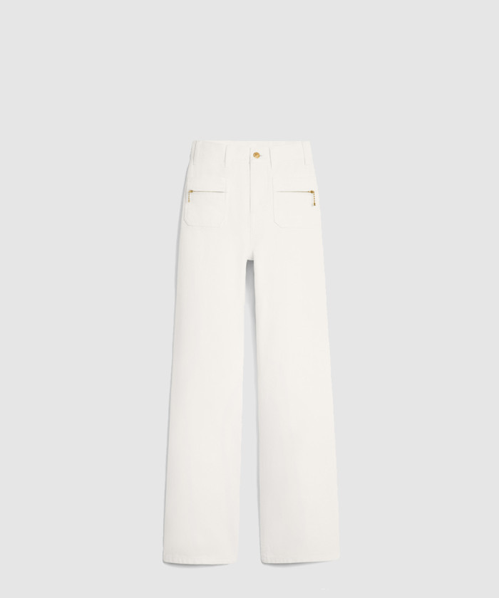 [CELINE-셀린느]제인 옵틱 화이트 진 워시 2N79B3